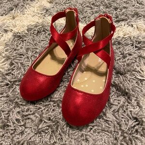 Cat and jack red shoes